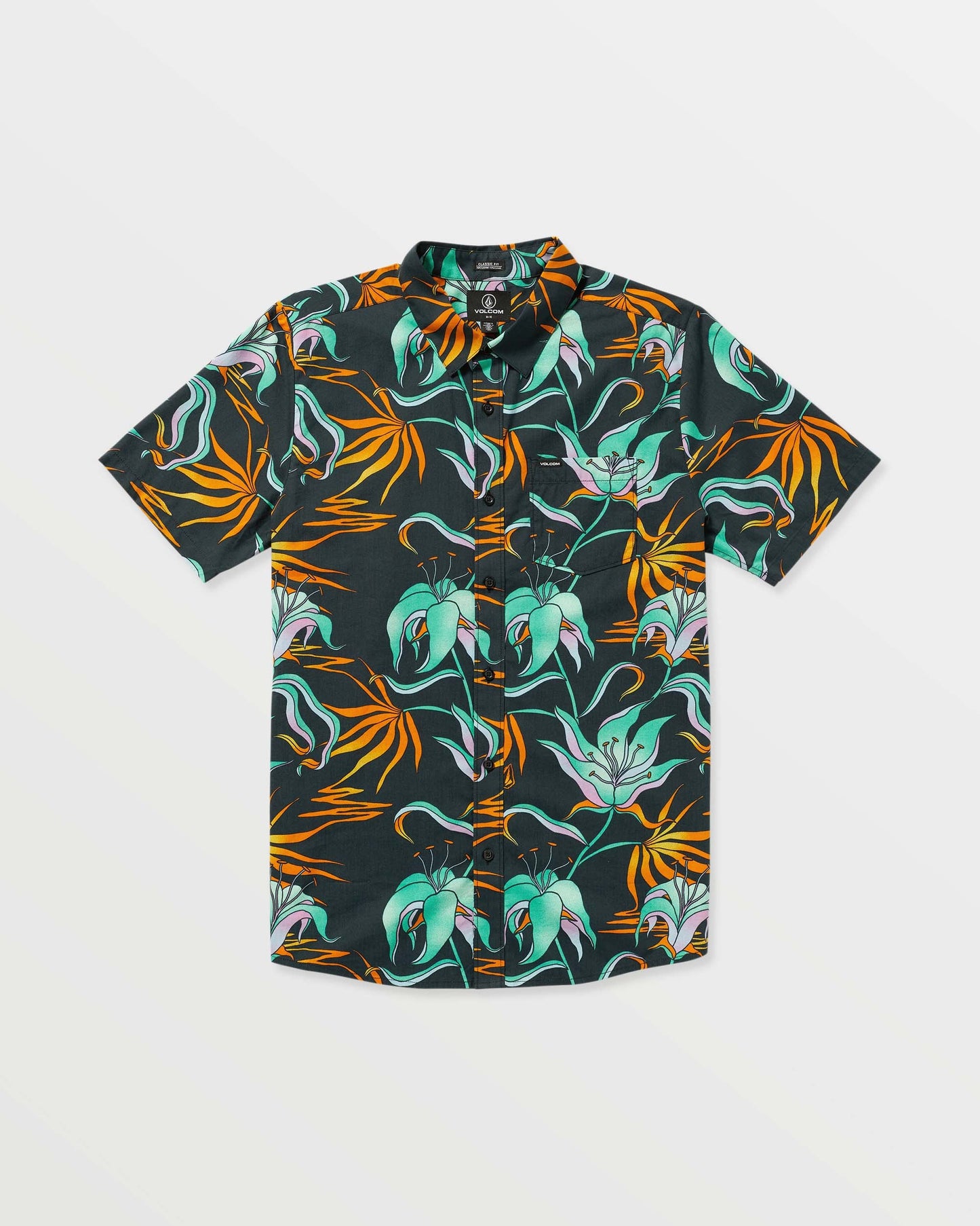 Men's Brainmelter Floral Short Sleeve Shirt