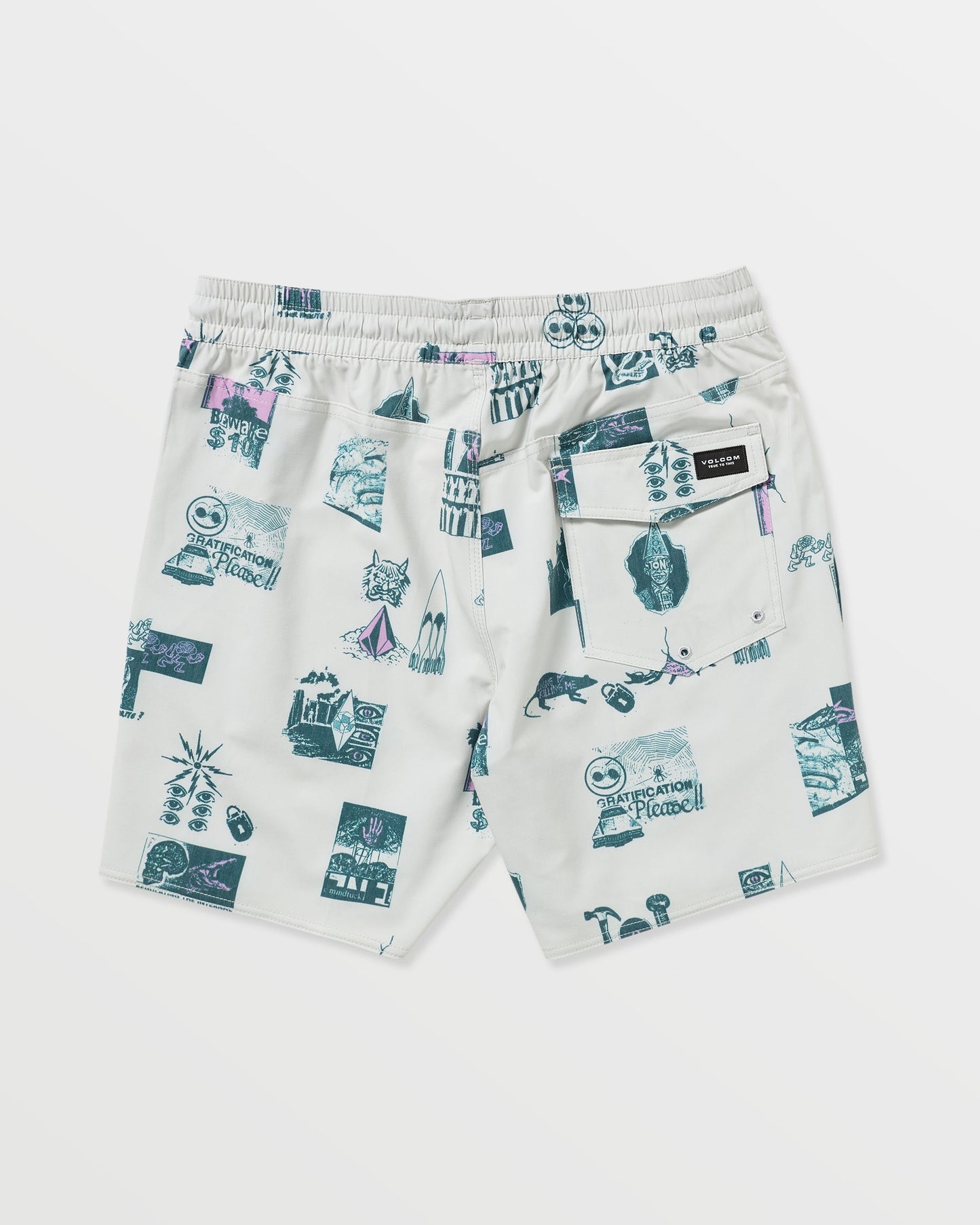 Men's Psyche Cotton 17" Trunks