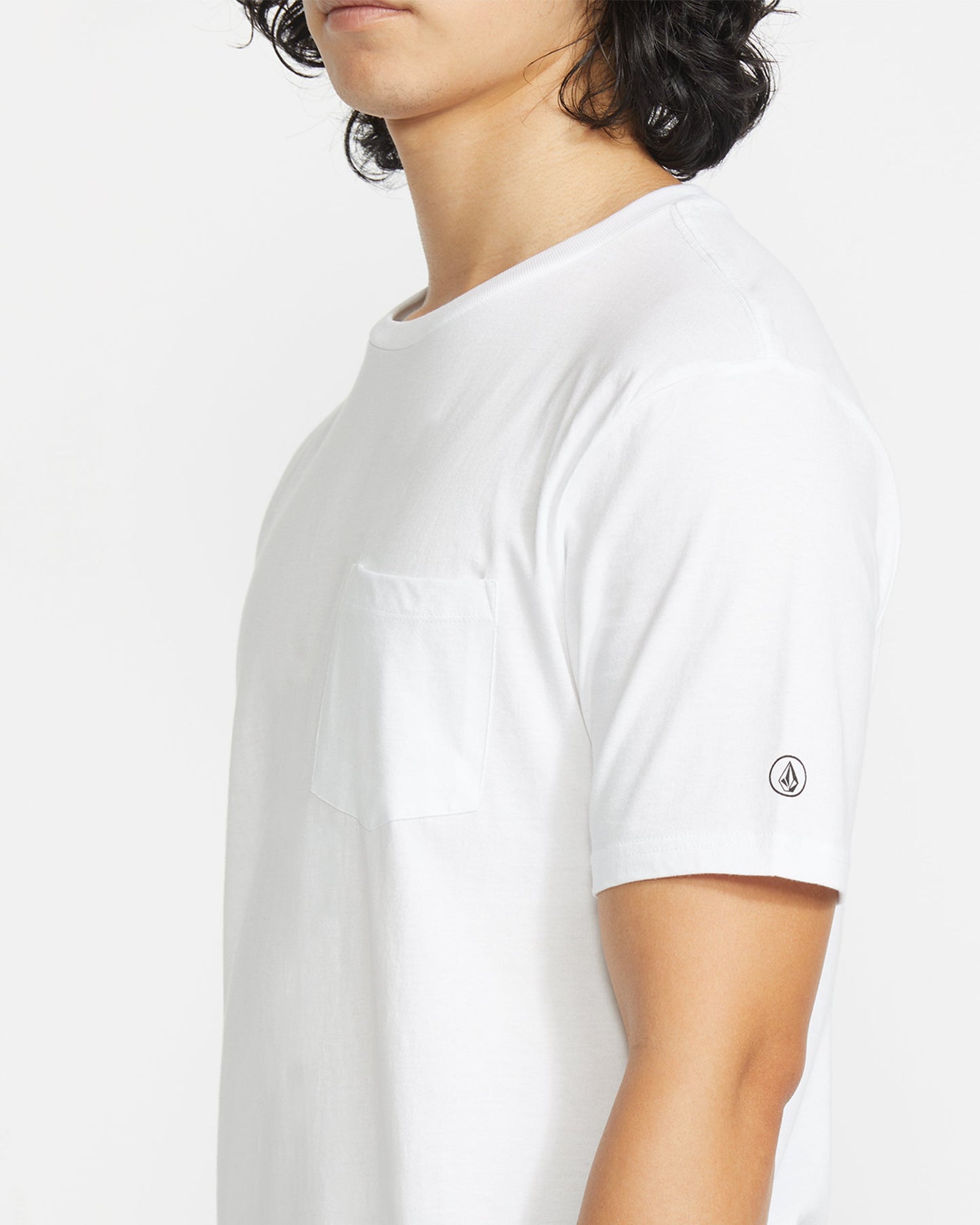 Men's Solid Short Sleeve Pocket Tee