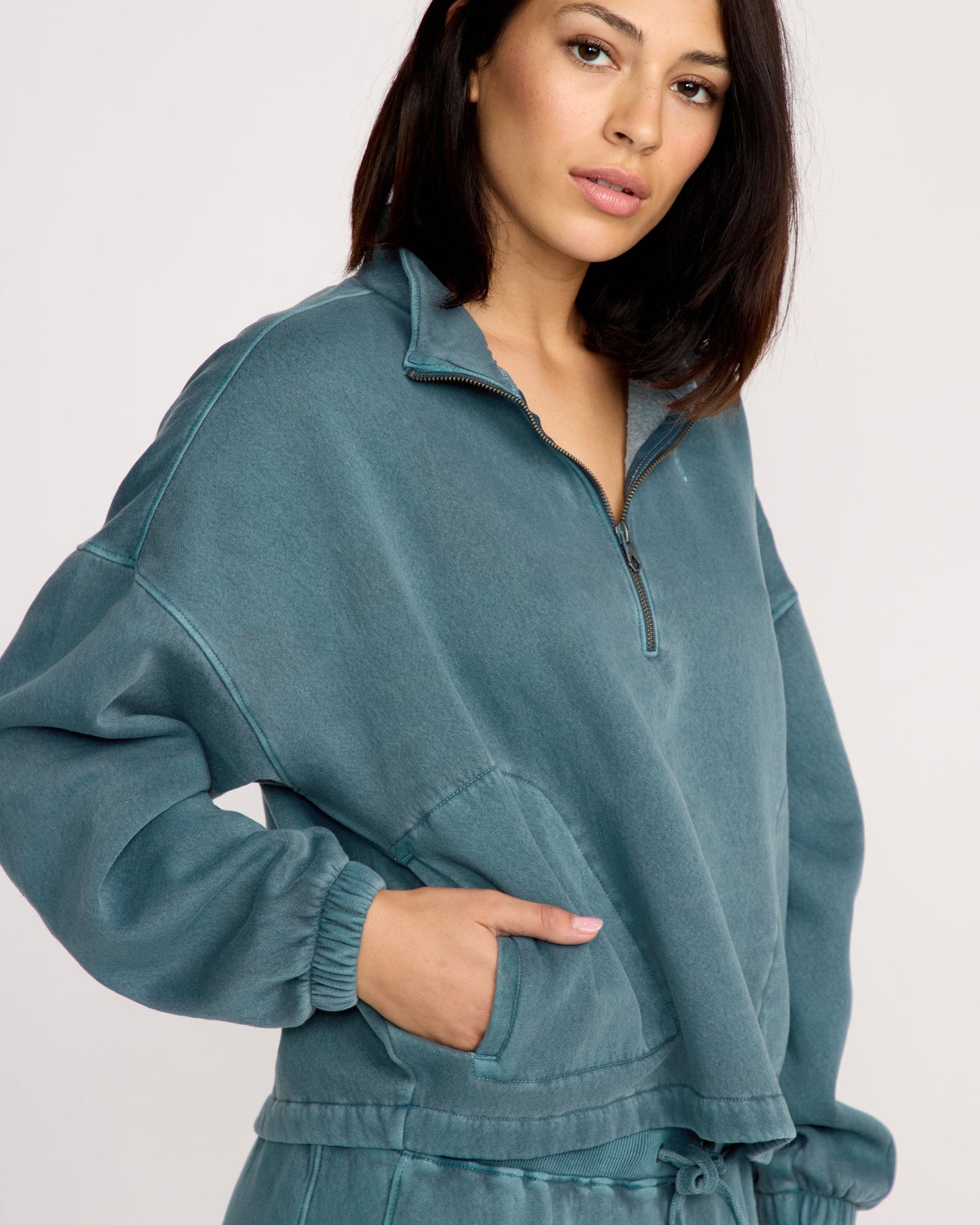 Women's Stone Soft Quarter Zip Pullover