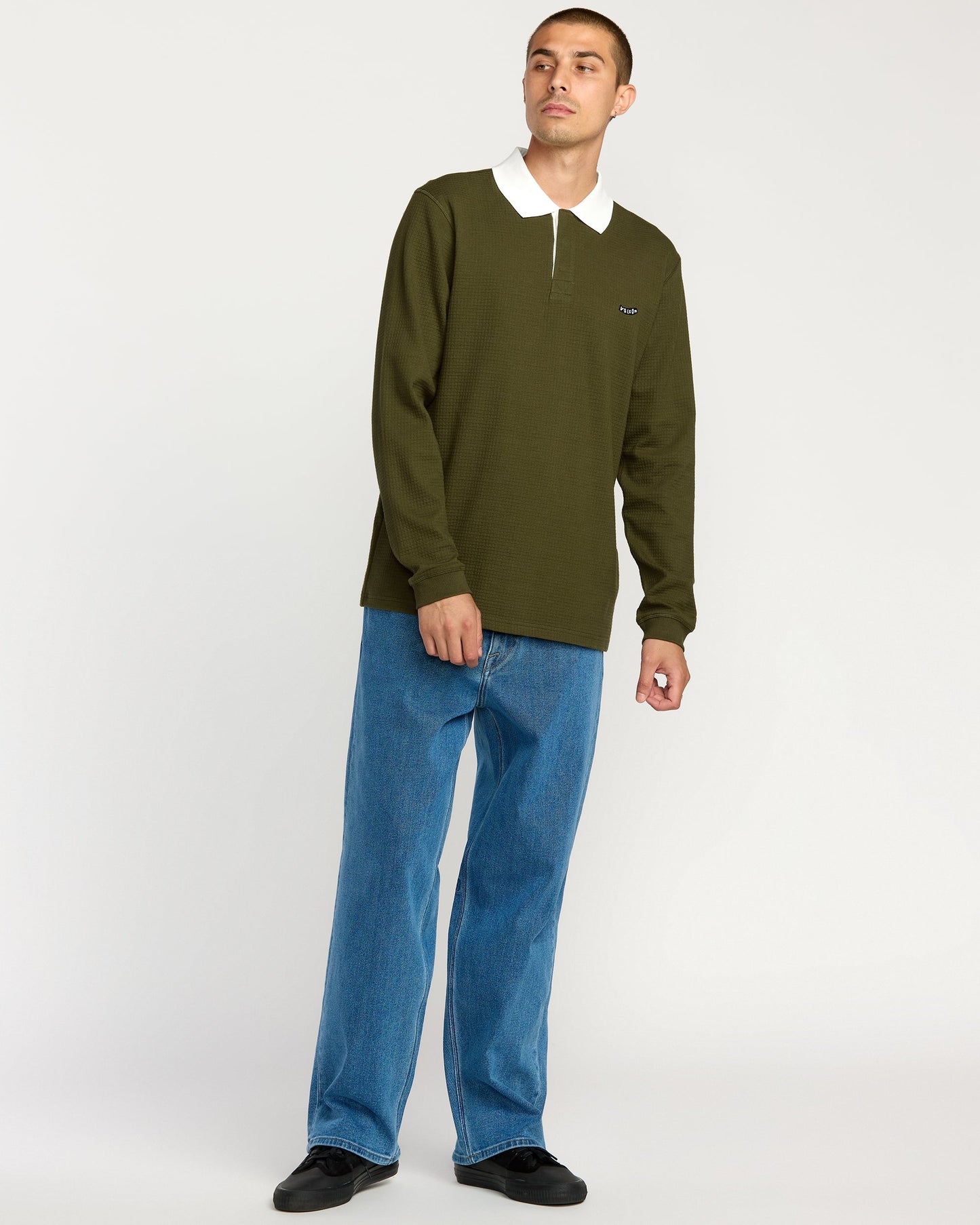 Men's Curbstone Polo Long Sleeve Shirt