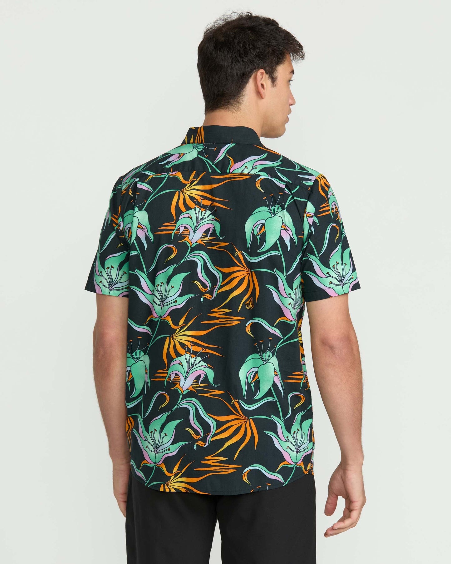 Men's Brainmelter Floral Short Sleeve Shirt
