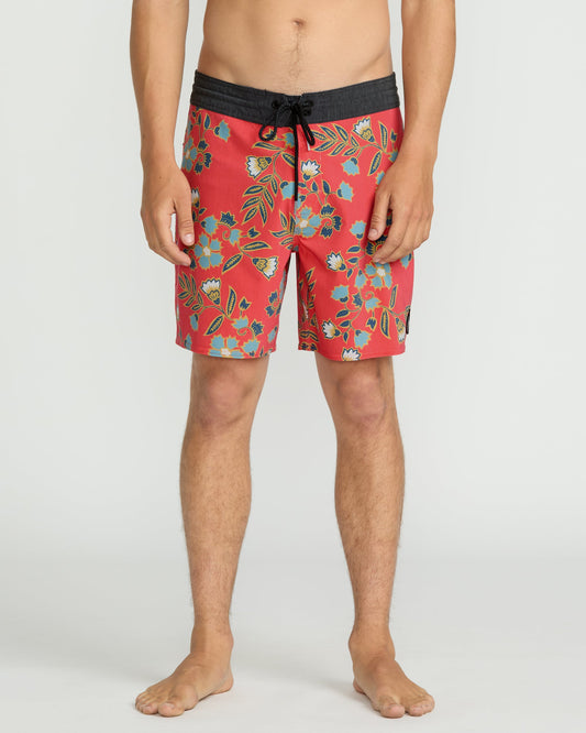 Men's Psyche Cotton Stoney 17" Trunks