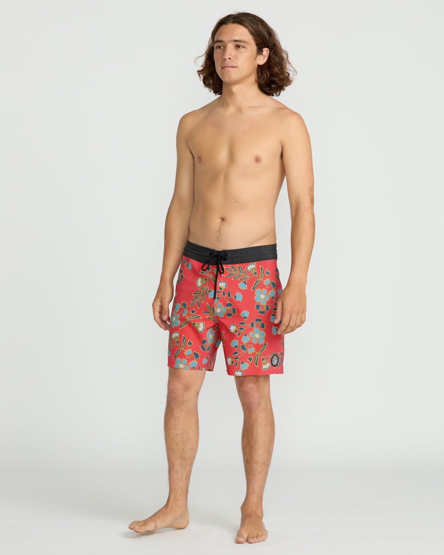 Men's Psyche Cotton Stoney 17" Trunks