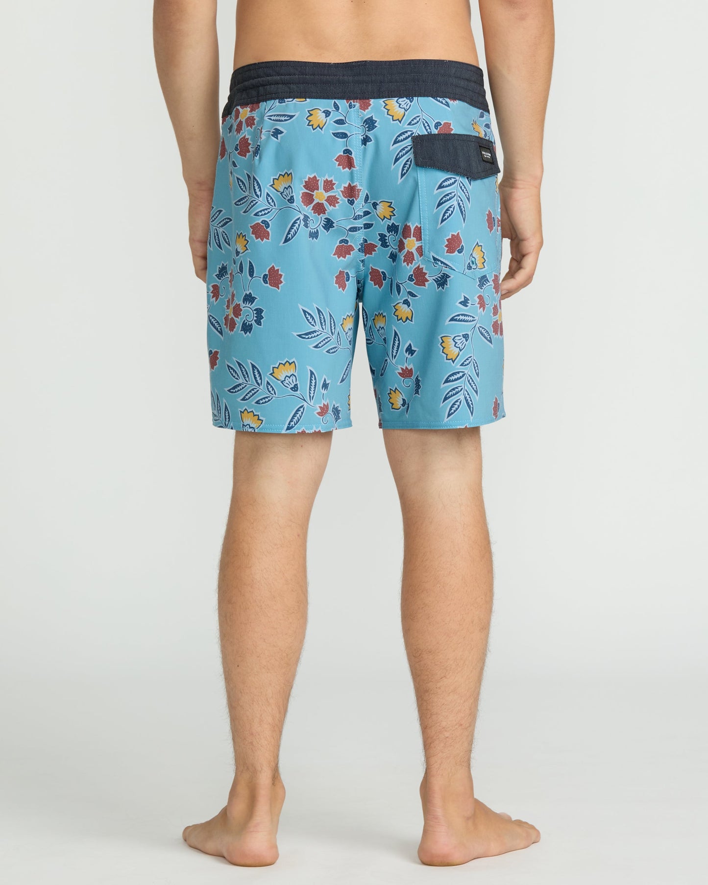 Men's Psyche Cotton Stoney 17" Trunks