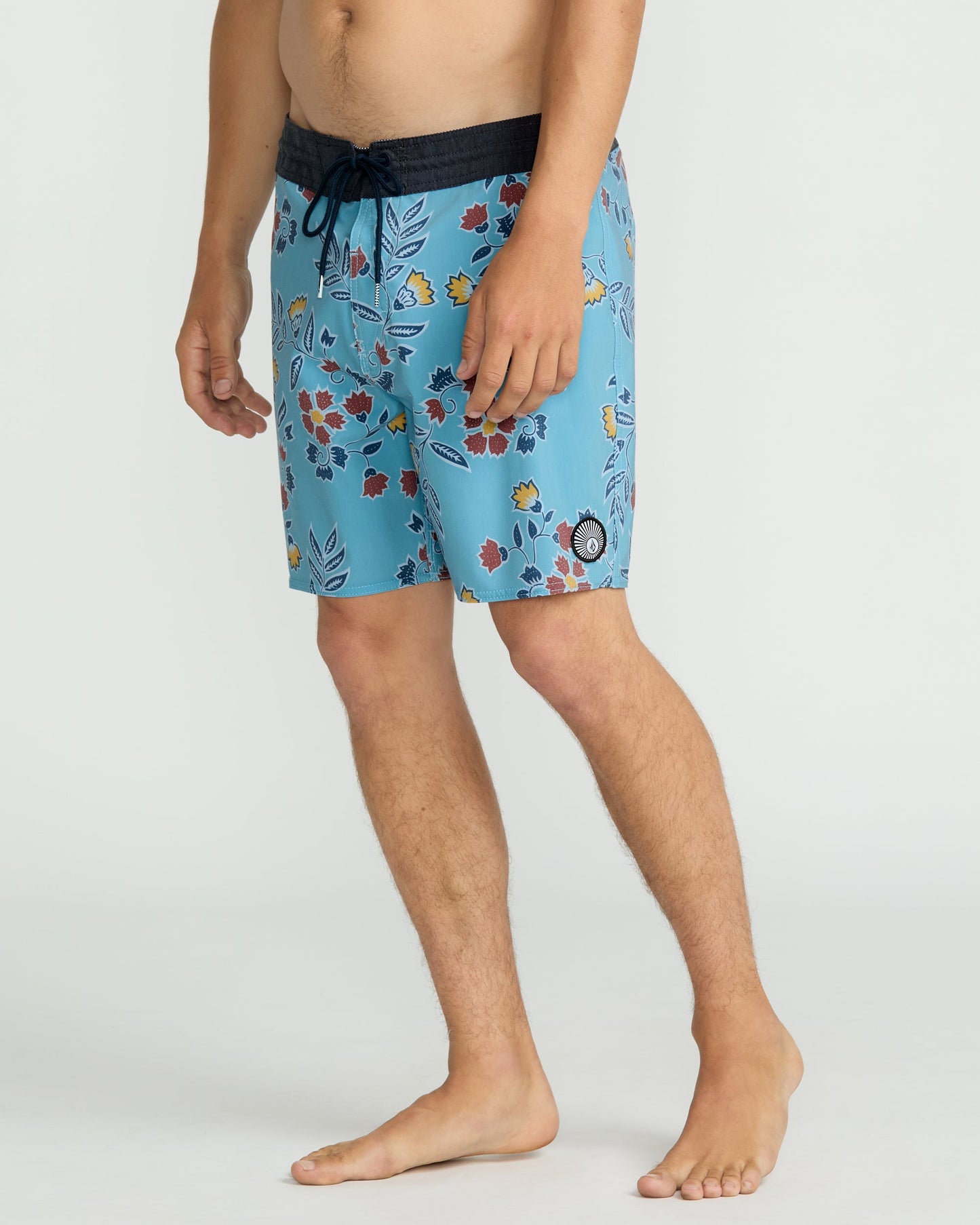 Men's Psyche Cotton Stoney 17" Trunks