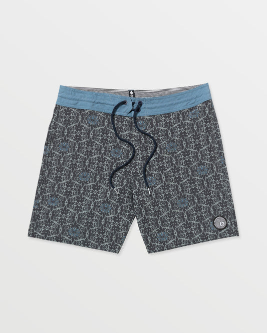 Men's Psych Cotton Stretch Stoney 17" Swim Trunks