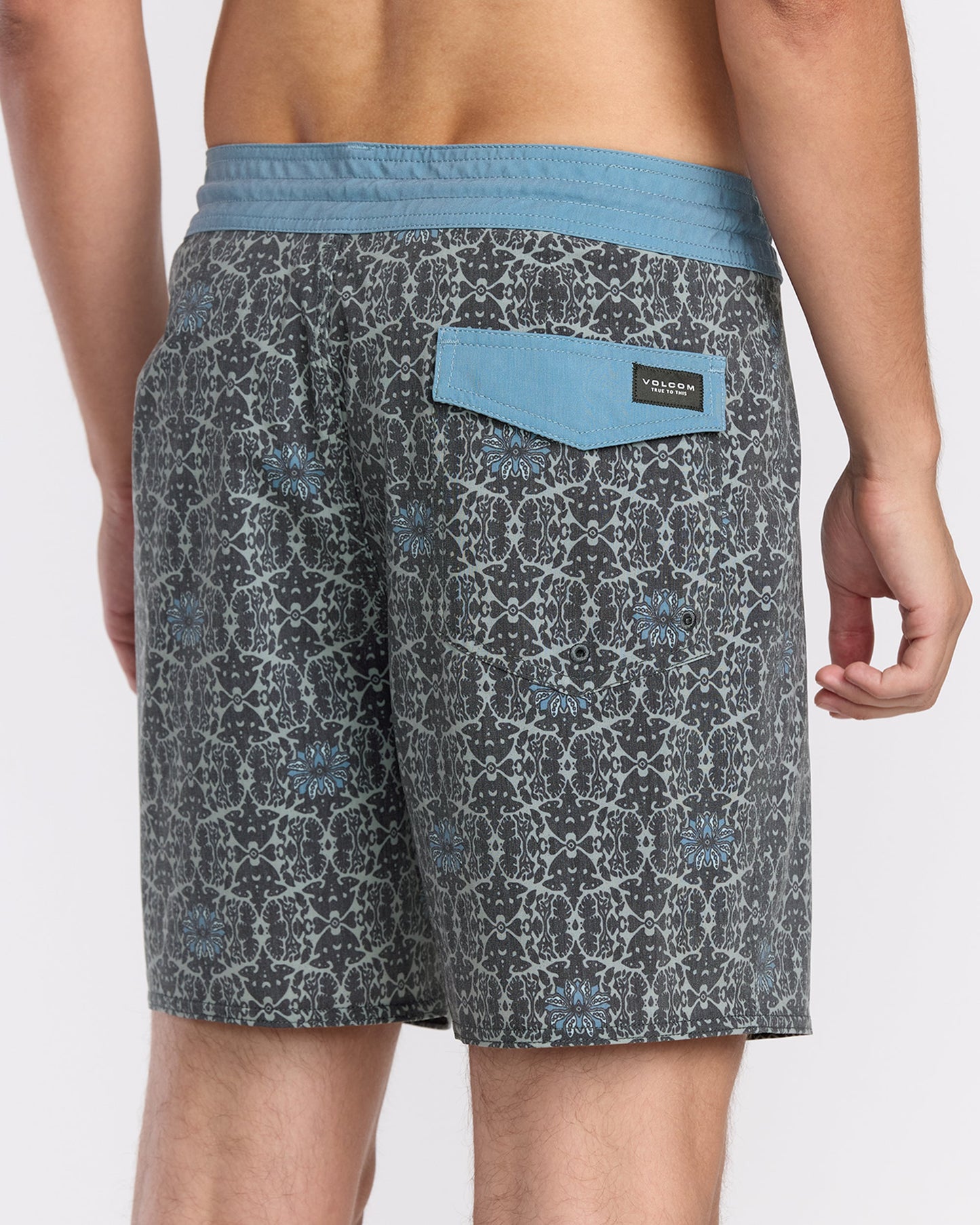 Men's Psych Cotton Stretch Stoney 17" Swim Trunks
