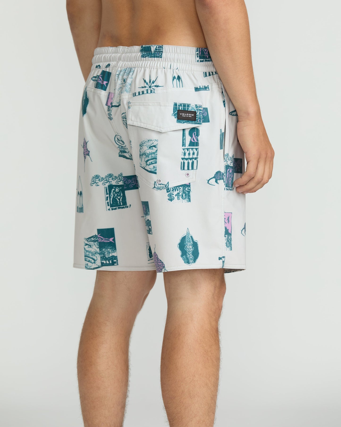 Men's Psyche Cotton 17" Trunks