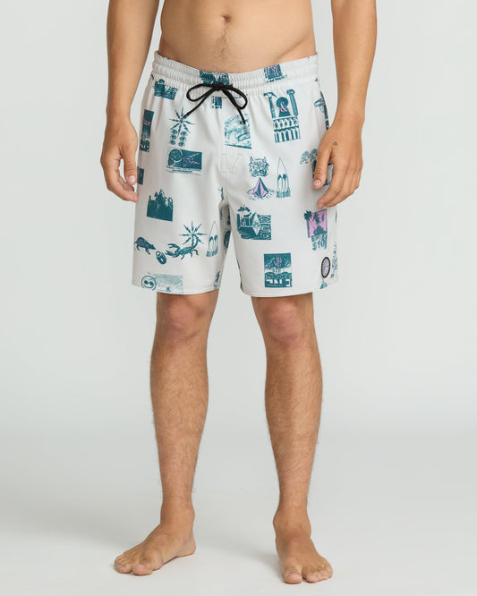 Men's Psyche Cotton 17" Trunks