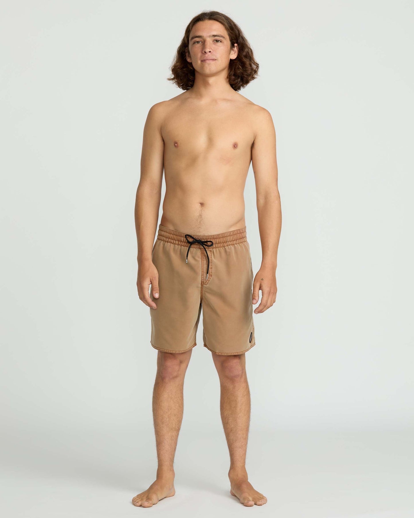 Men's Center Elastic Waist Trunks