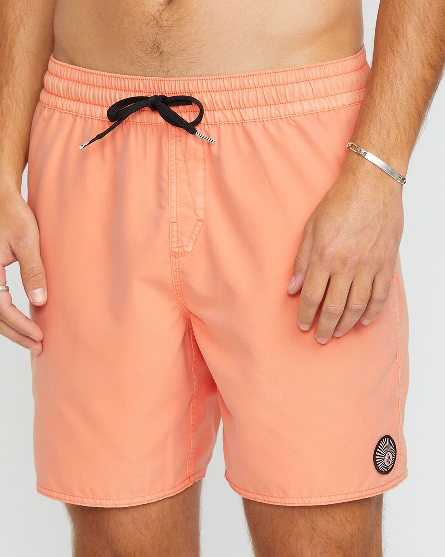 Men's Center Elastic Waist Trunks