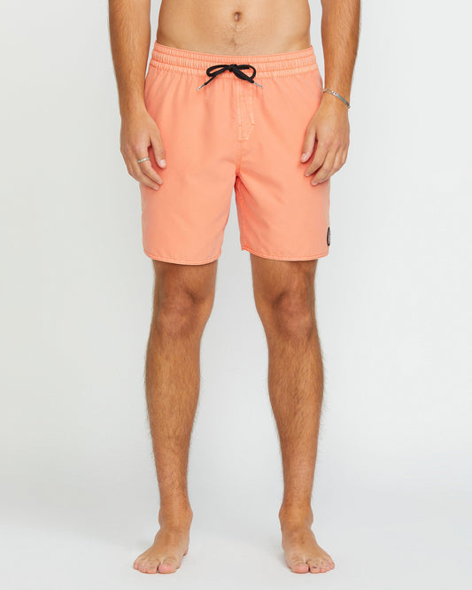 Men's Center Elastic Waist Trunks