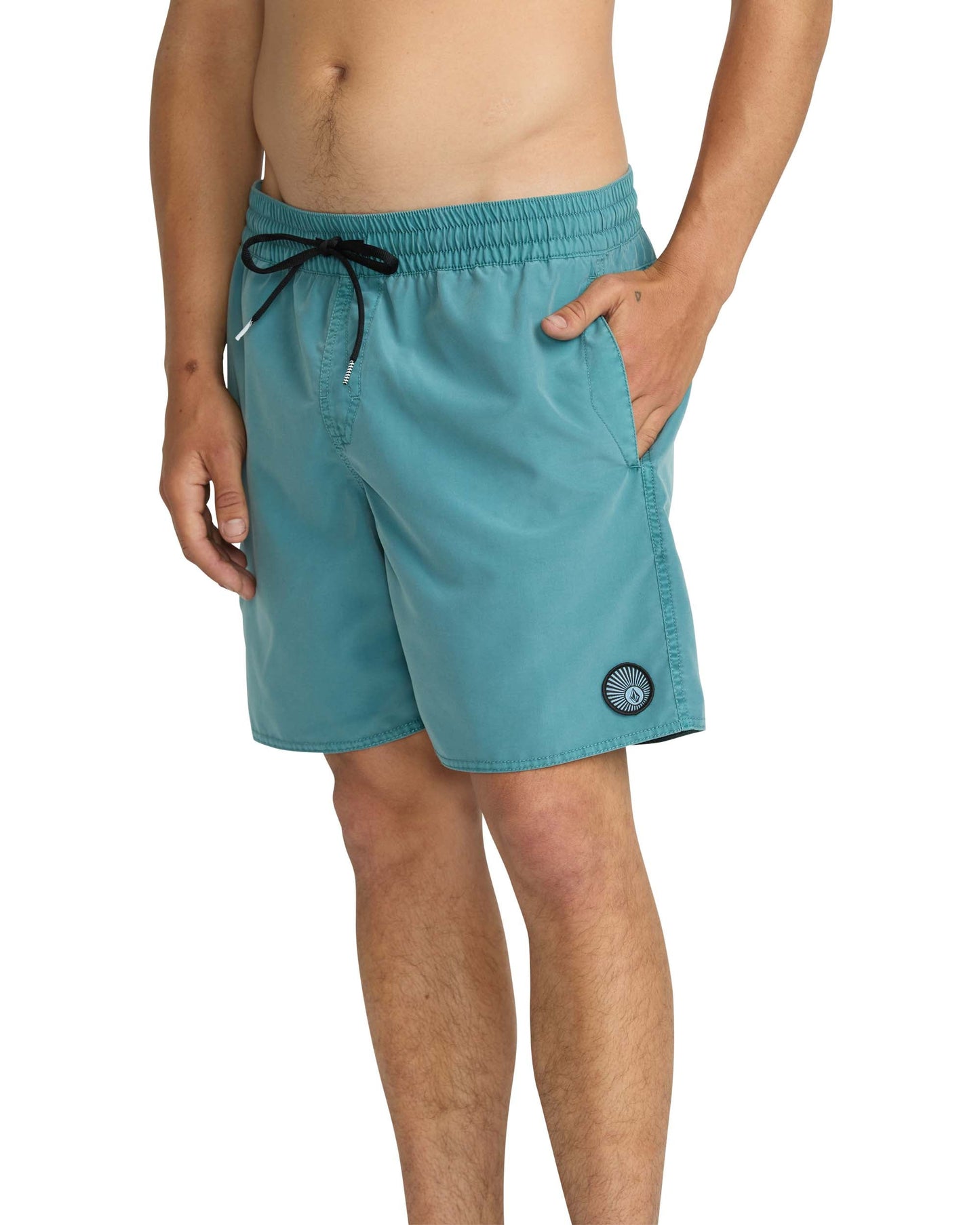 Men's Center Elastic Waist Trunks