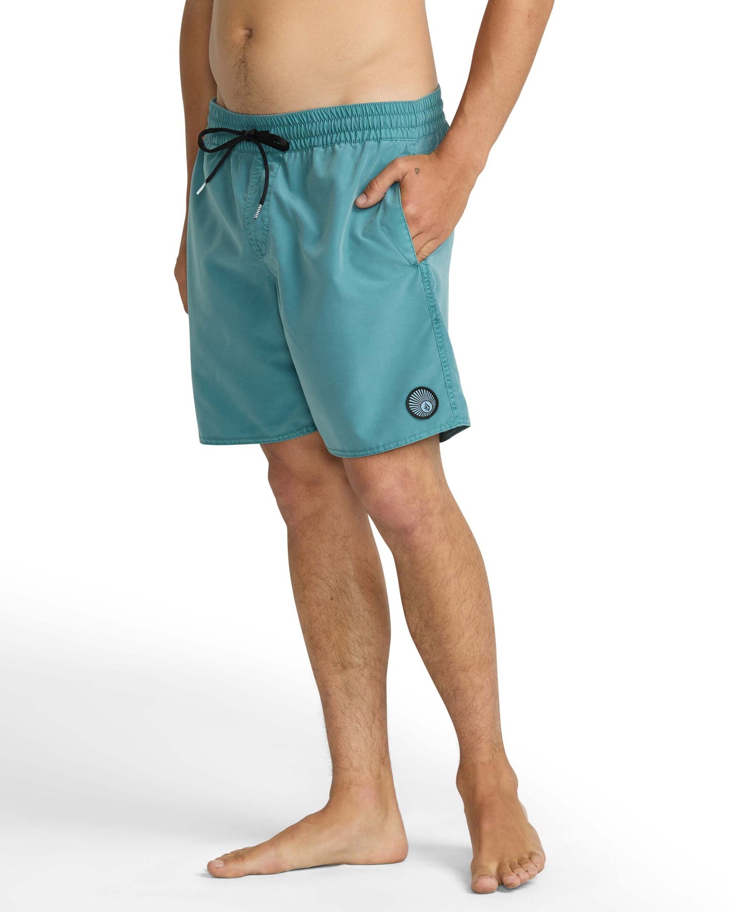 Men's Center Elastic Waist Trunks
