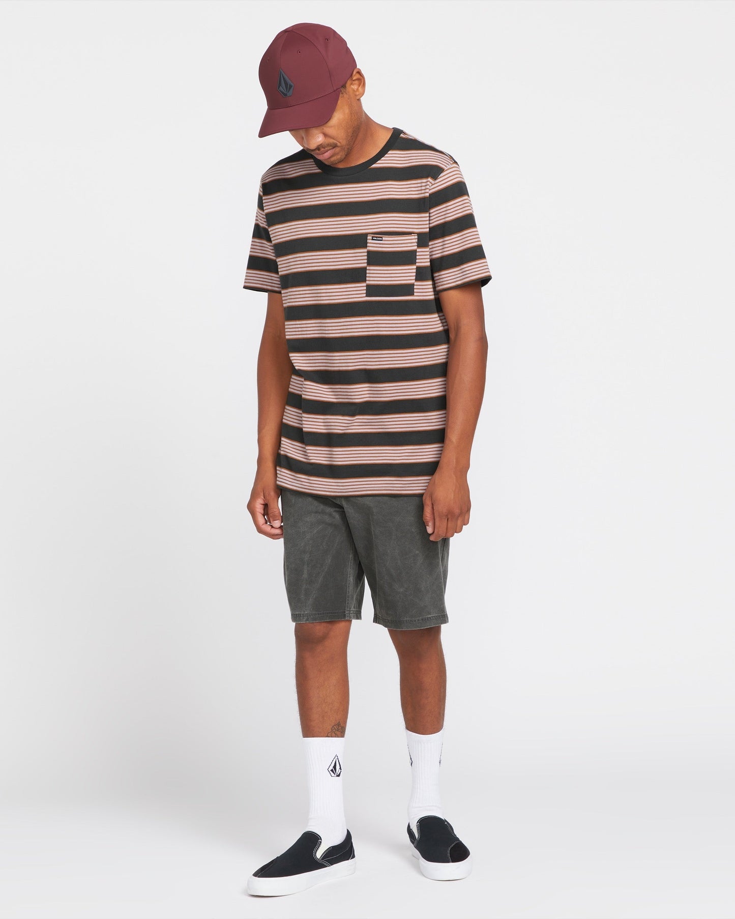 Men's Stone Faded Hybrid Shorts