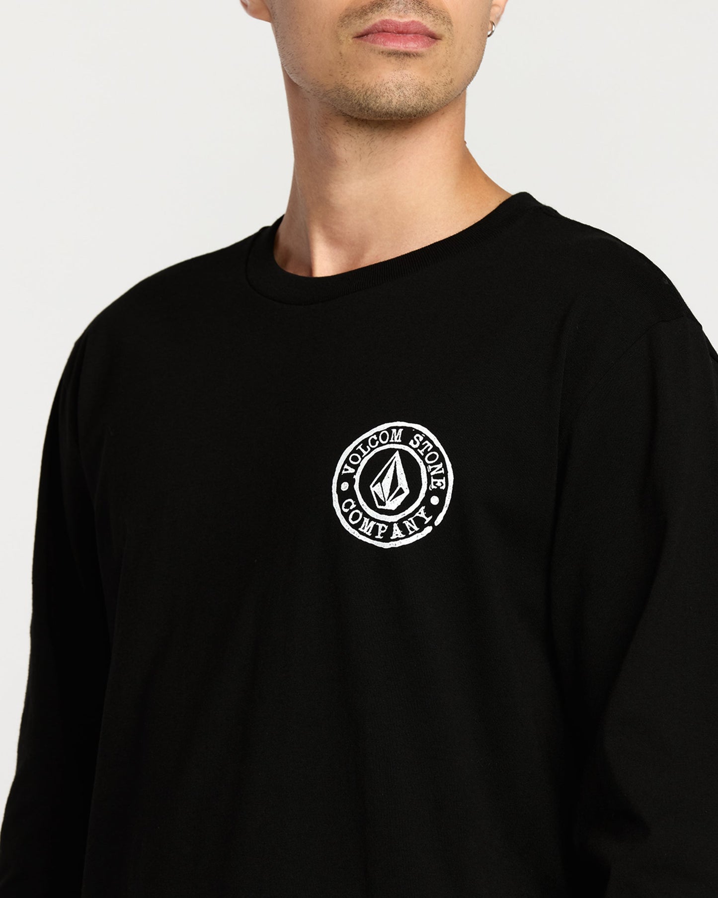 Men's Logo Stamp Long Sleeve Tee