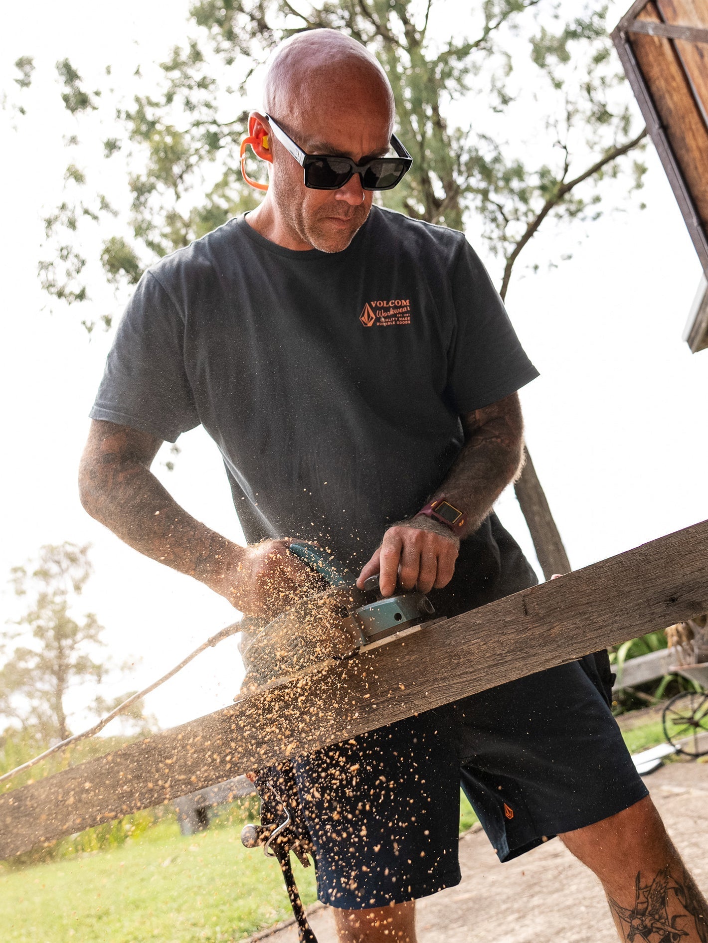 Men's Volcom Workwear Short Sleeve Tee