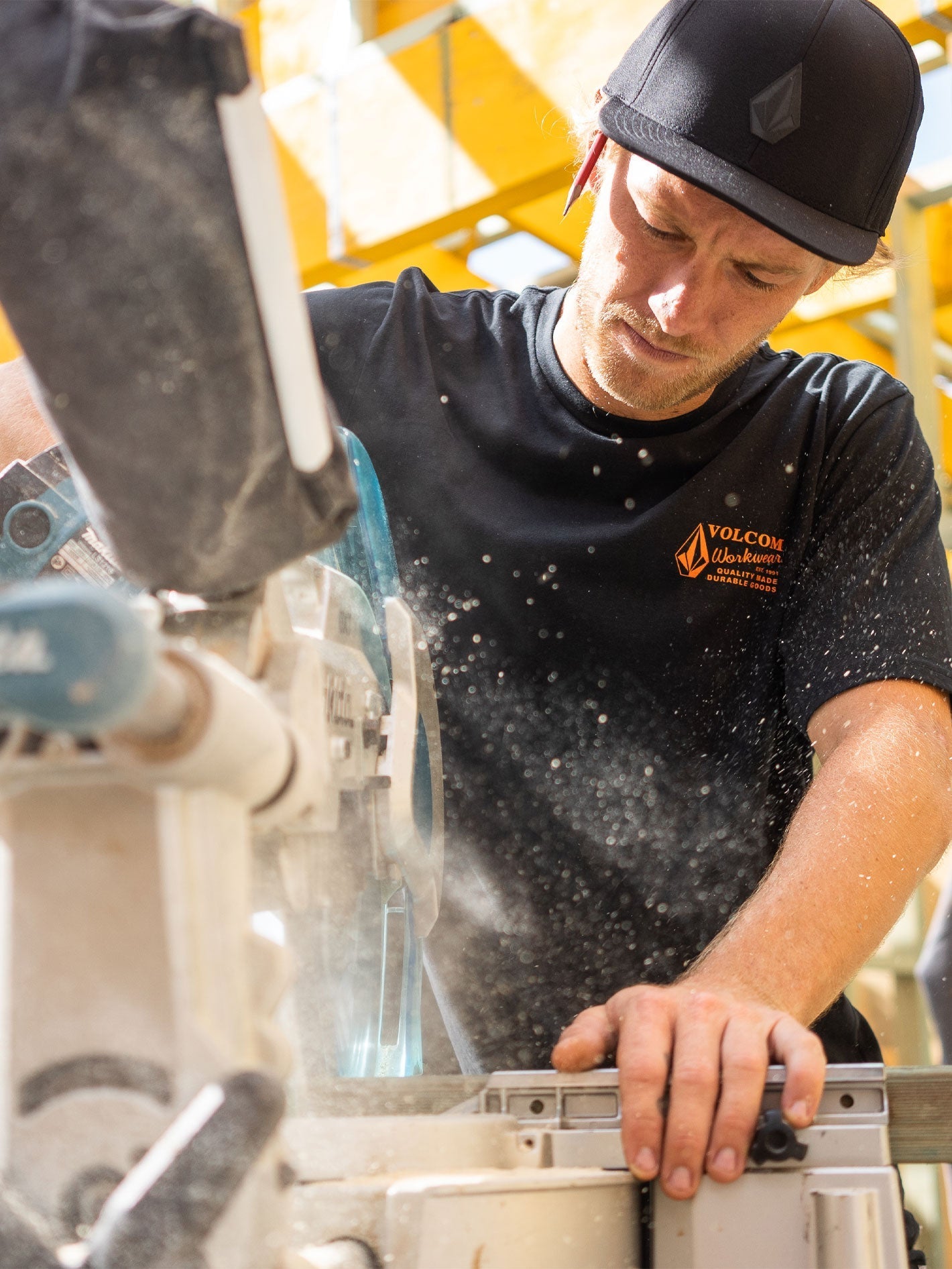 Men's Volcom Workwear Short Sleeve Tee