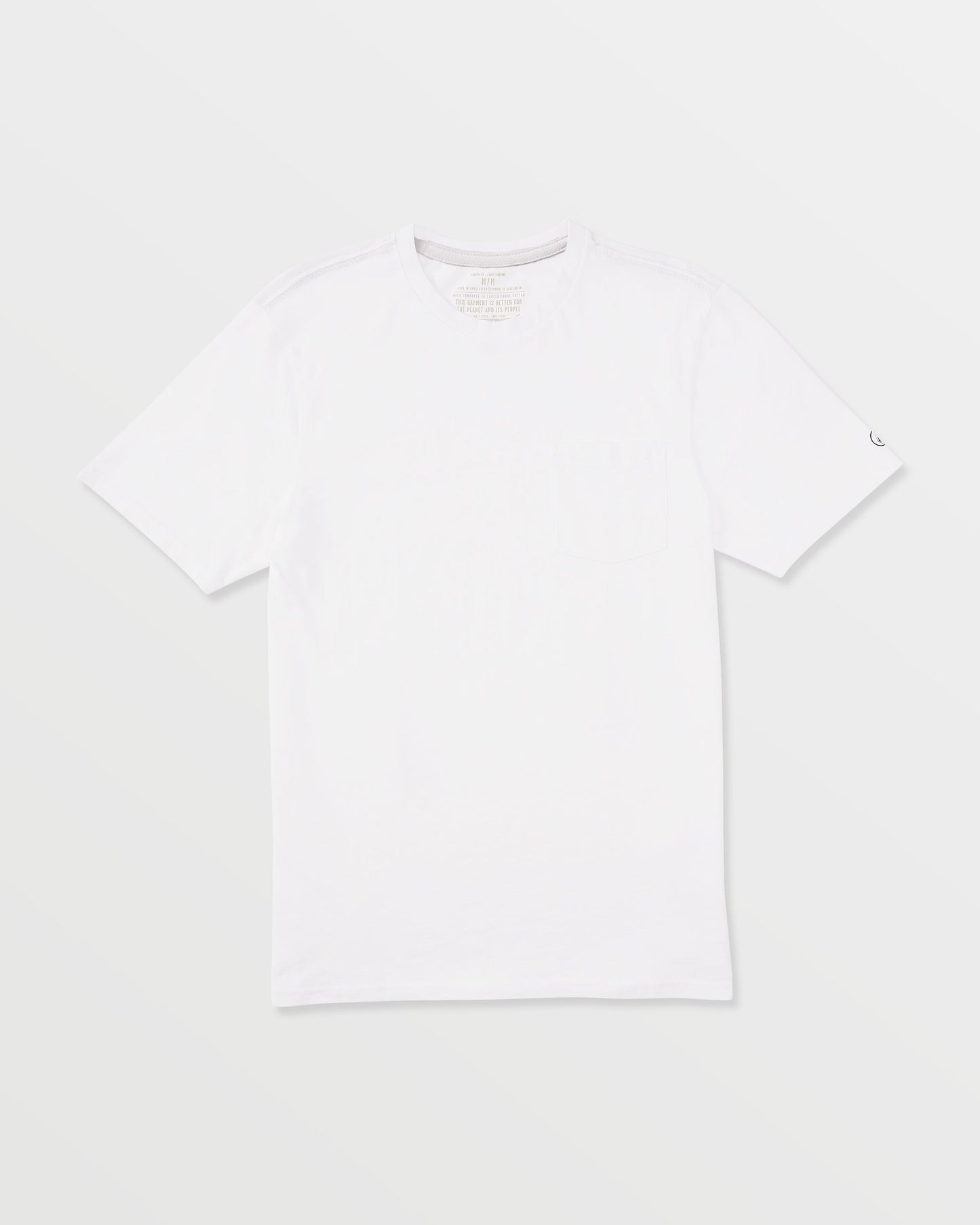 Men's Solid Short Sleeve Pocket Tee