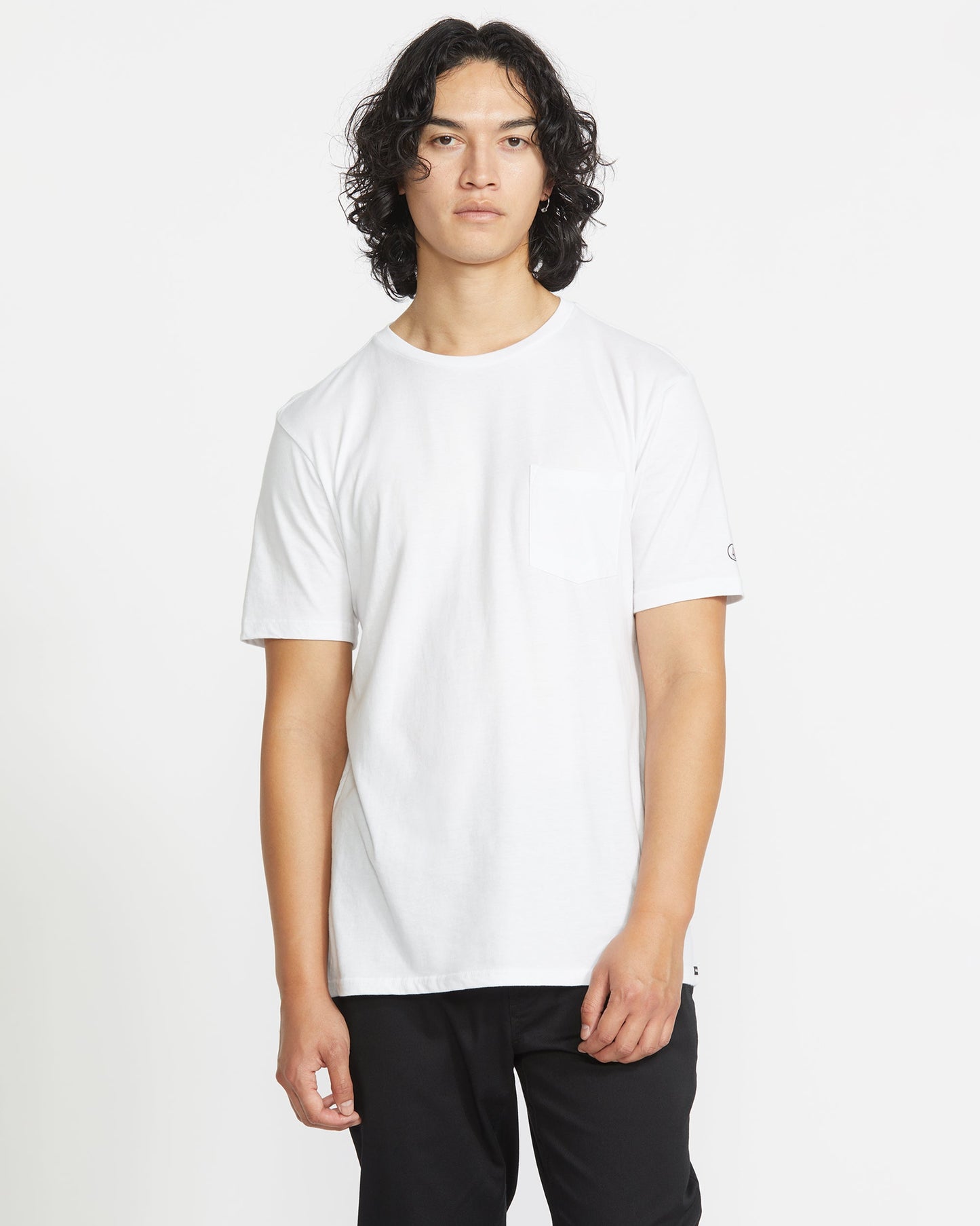 Men's Solid Short Sleeve Pocket Tee