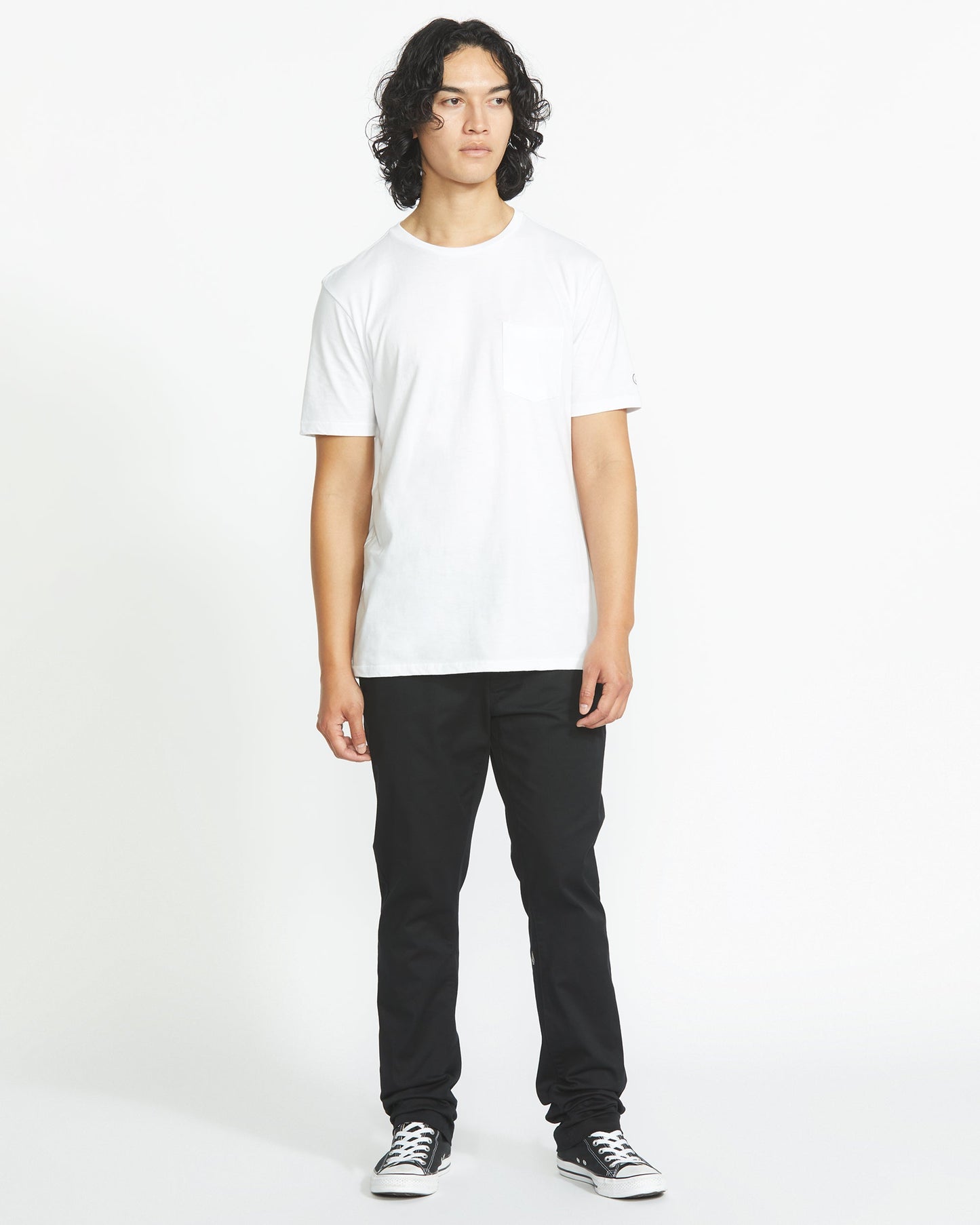 Men's Solid Short Sleeve Pocket Tee