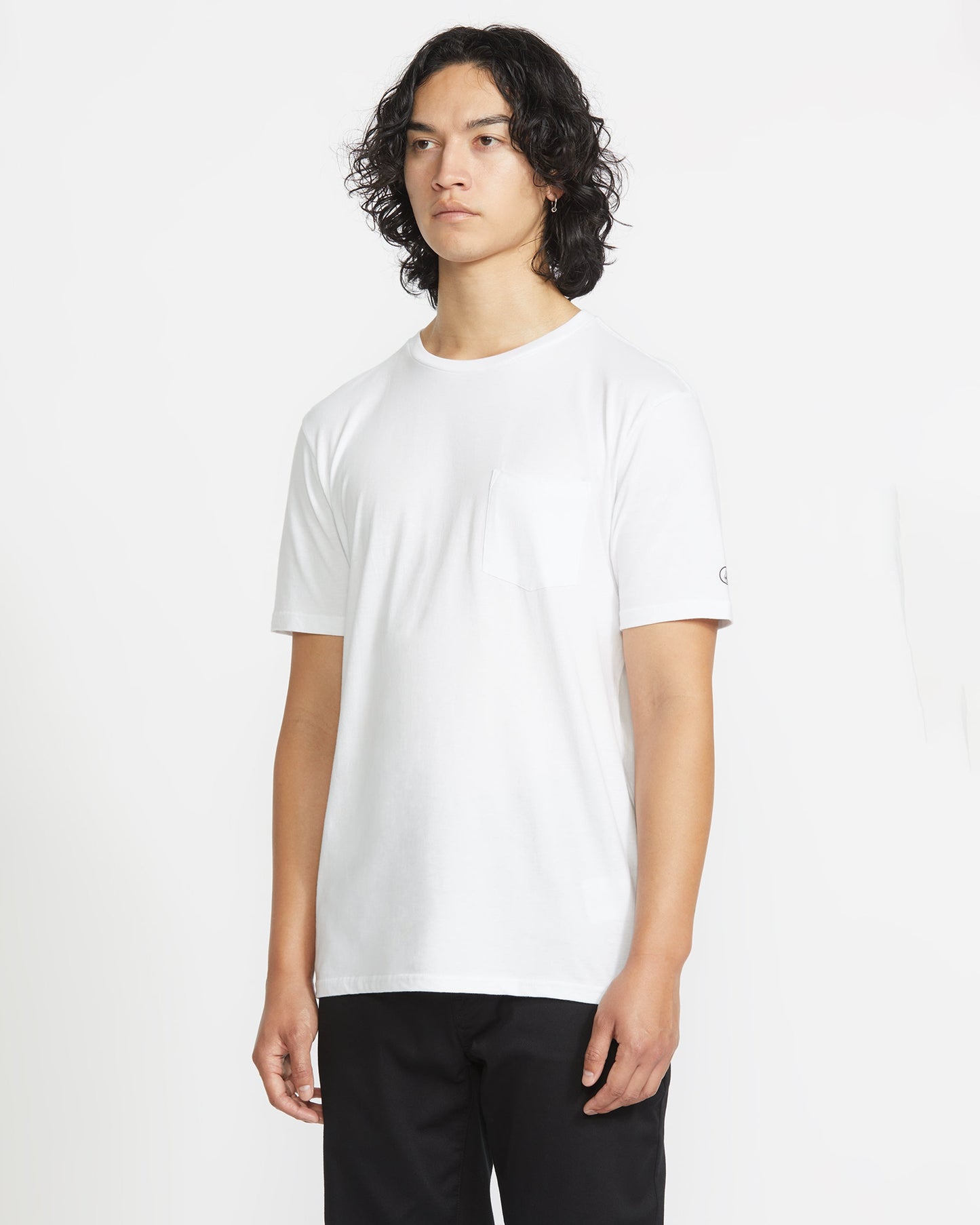 Men's Solid Short Sleeve Pocket Tee