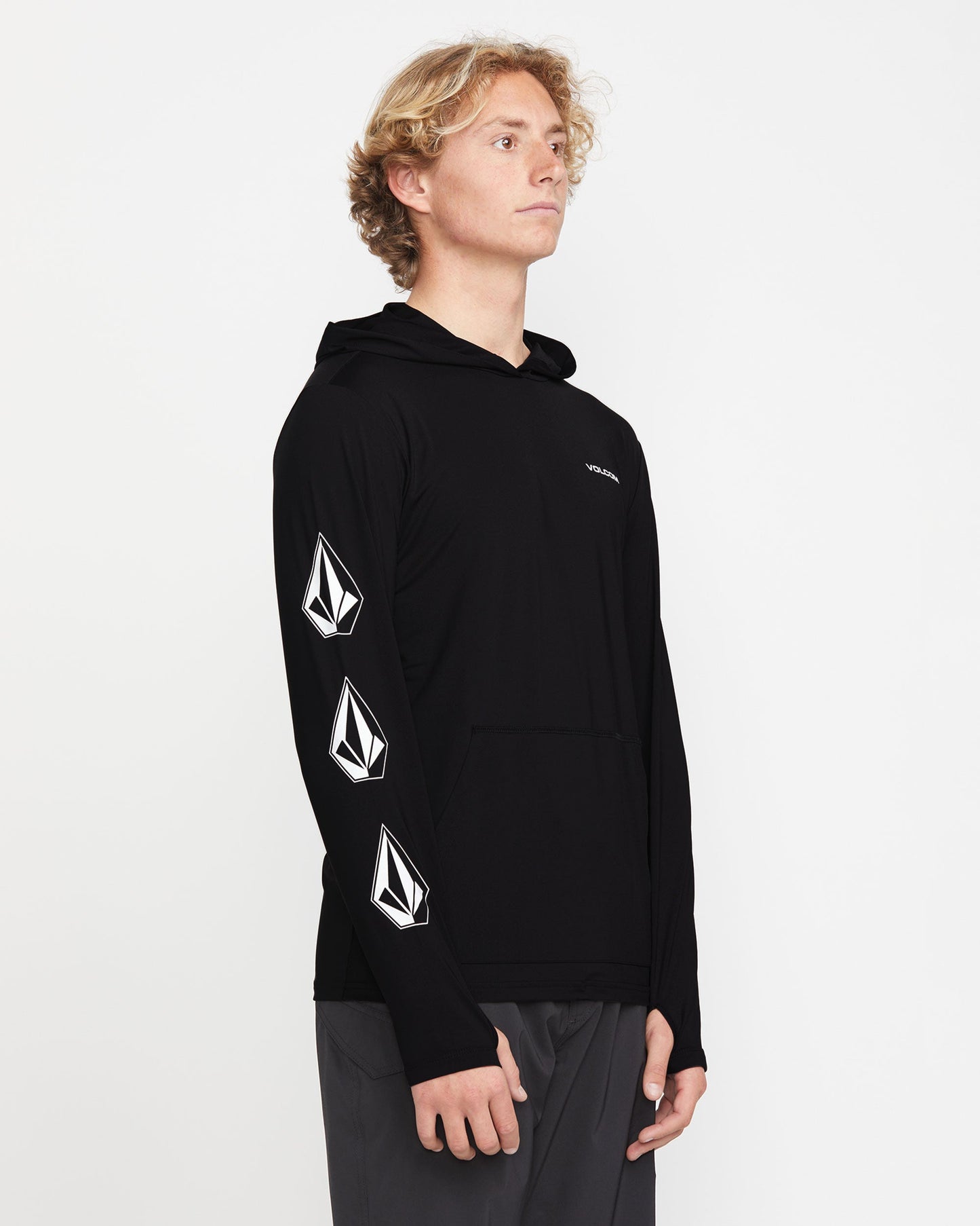 Men's Largee Iconic Hood Long Sleeve Rashguard
