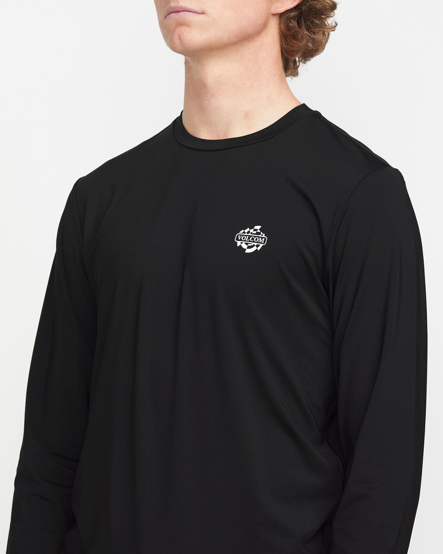 Men's Oval Track Loose Long Sleeve Surf Tee