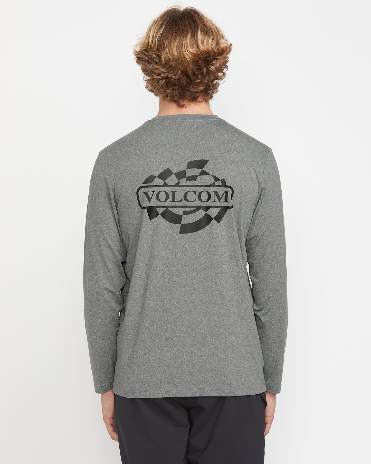 Men's Oval Track Loose Long Sleeve Surf Tee