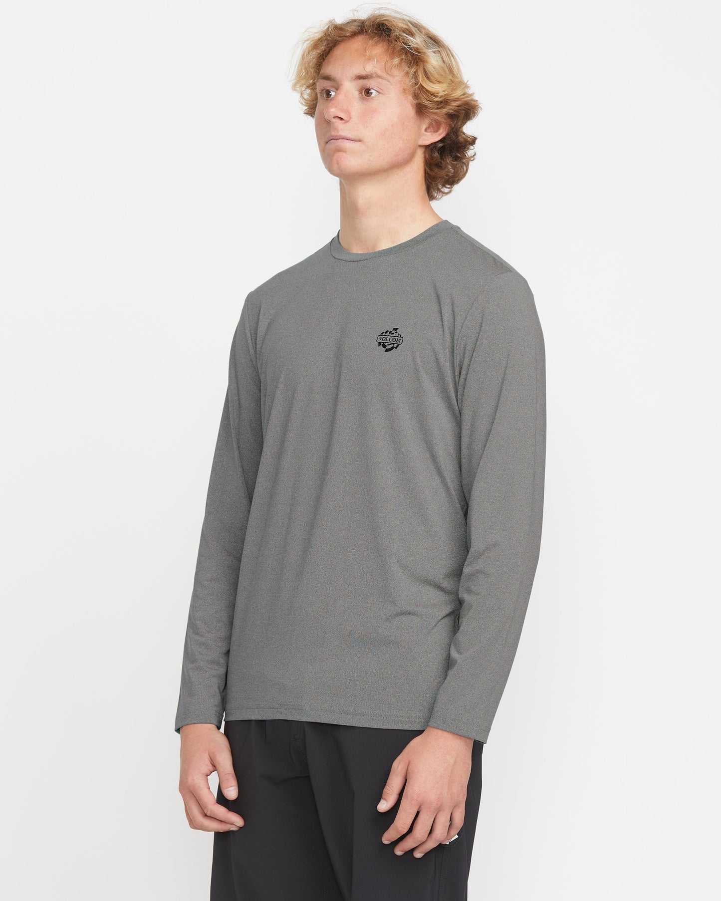 Men's Oval Track Loose Long Sleeve Surf Tee