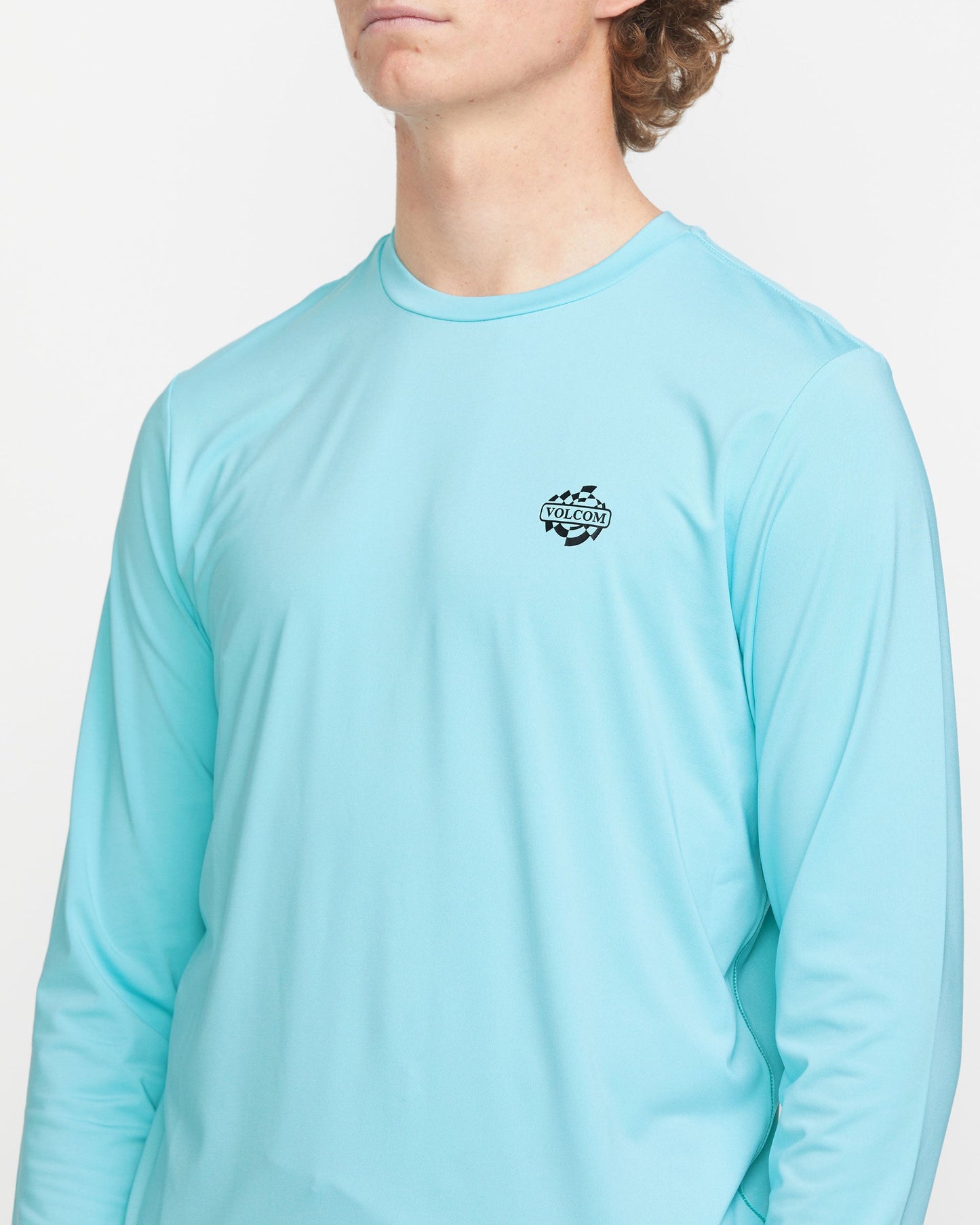 Men's Oval Track Loose Long Sleeve Surf Tee