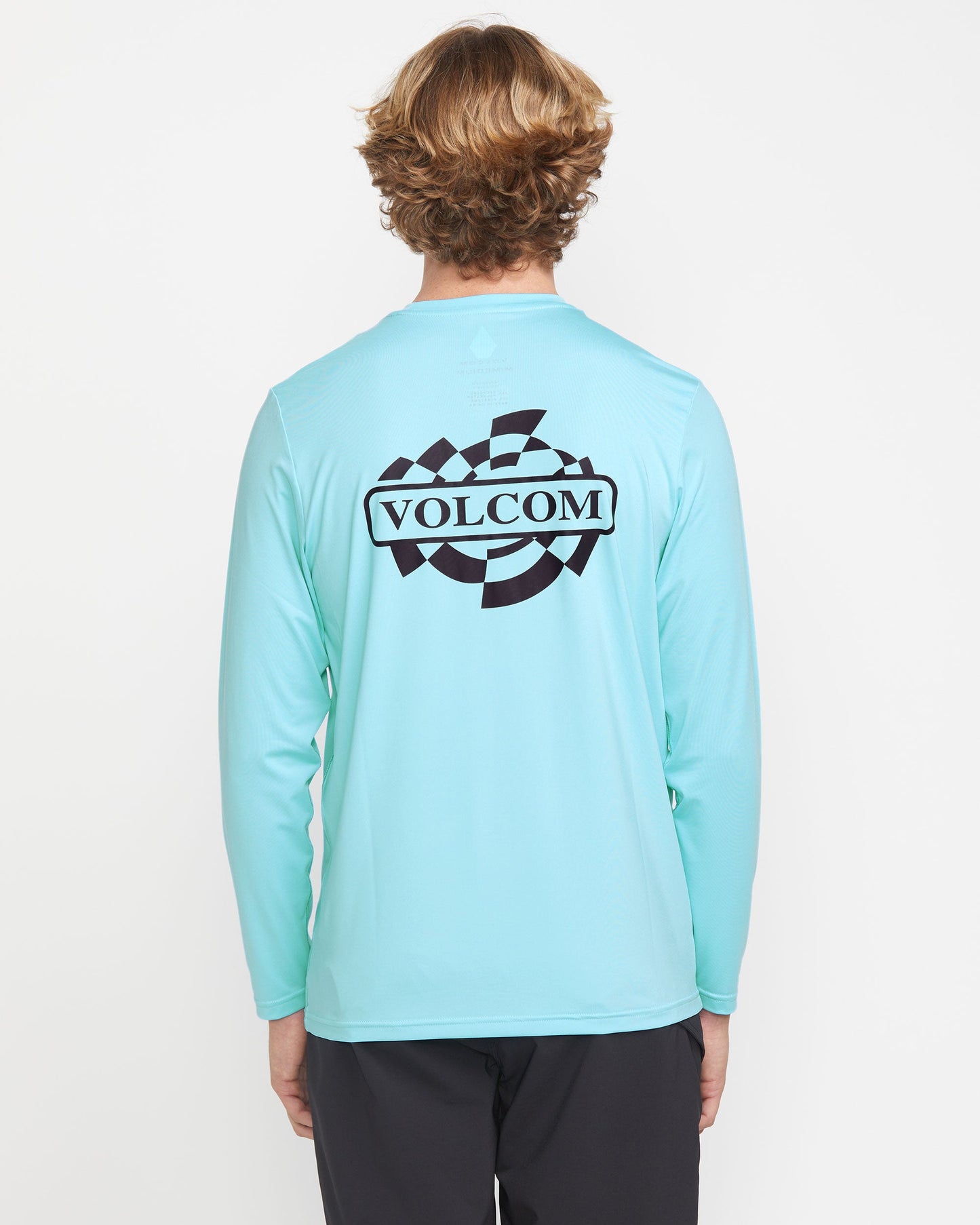 Men's Oval Track Loose Long Sleeve Surf Tee