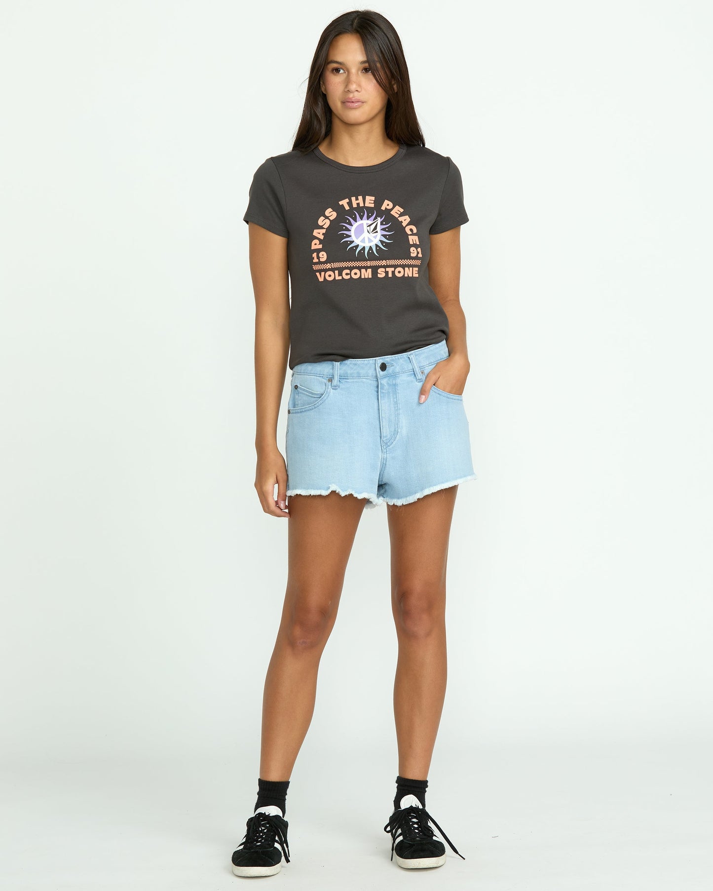 Women's 1991 Stoned Denim Shorts