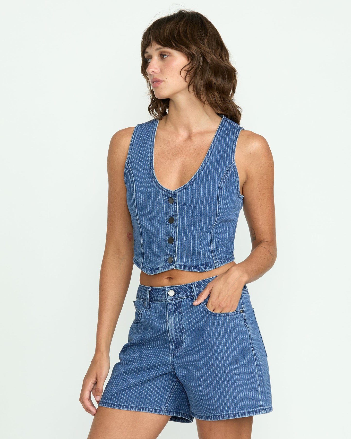 Women's Stoned Boyfriend Shorts