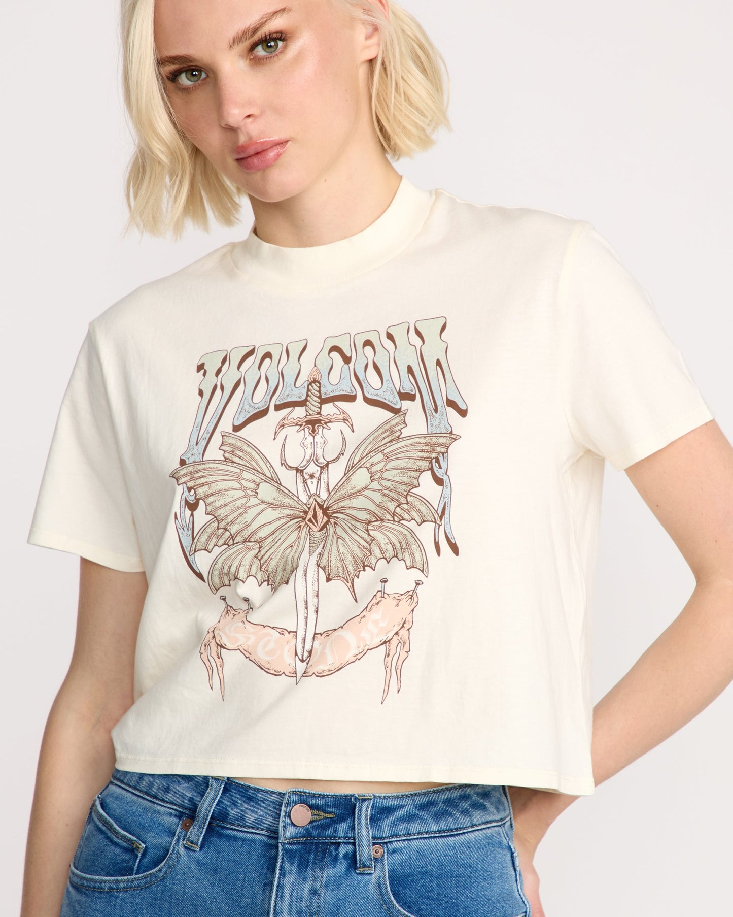 Women's Dial Crop Tee