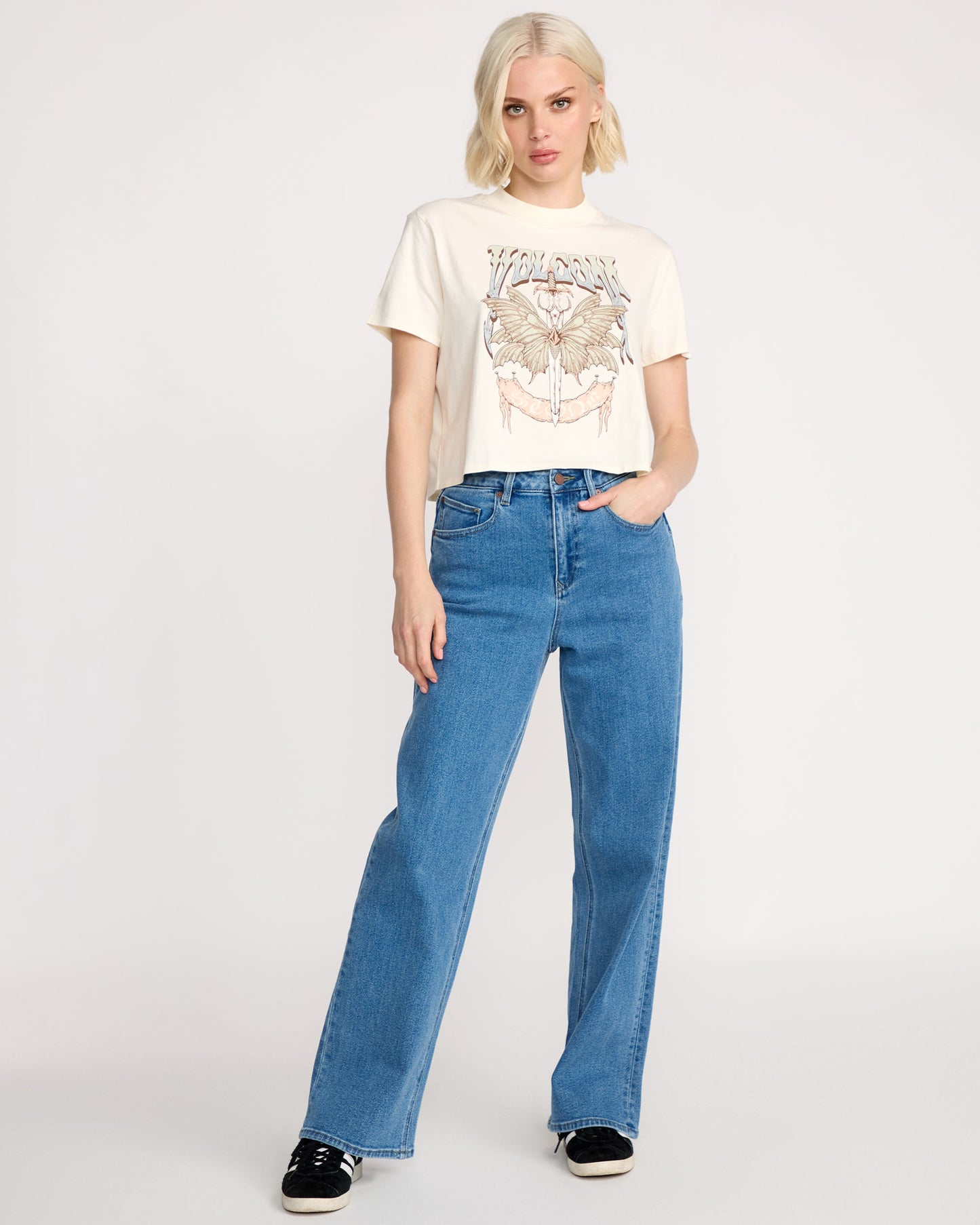 Women's Dial Crop Tee