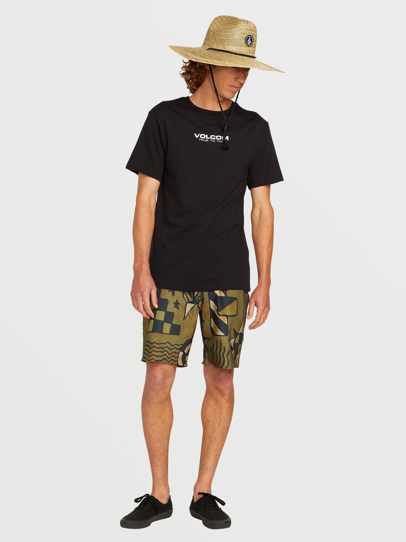 Men's Quarter Straw Hat