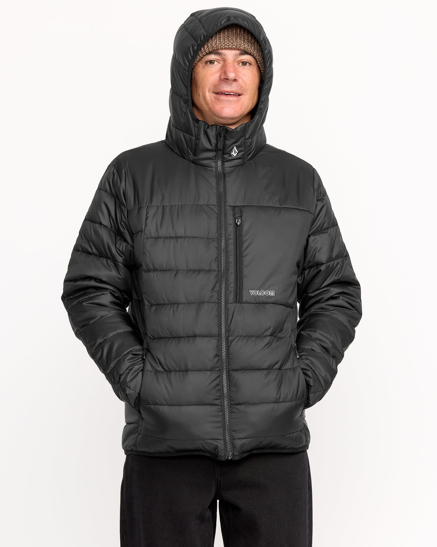 Men's Puff Puff Hooded Jacket